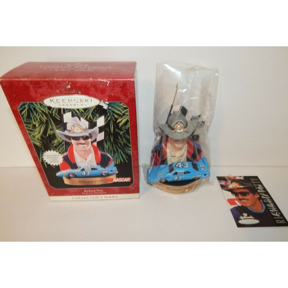 Hallmark Keepsake Ornament "Richard Petty" Stock Car Champions - Nascar - 1998